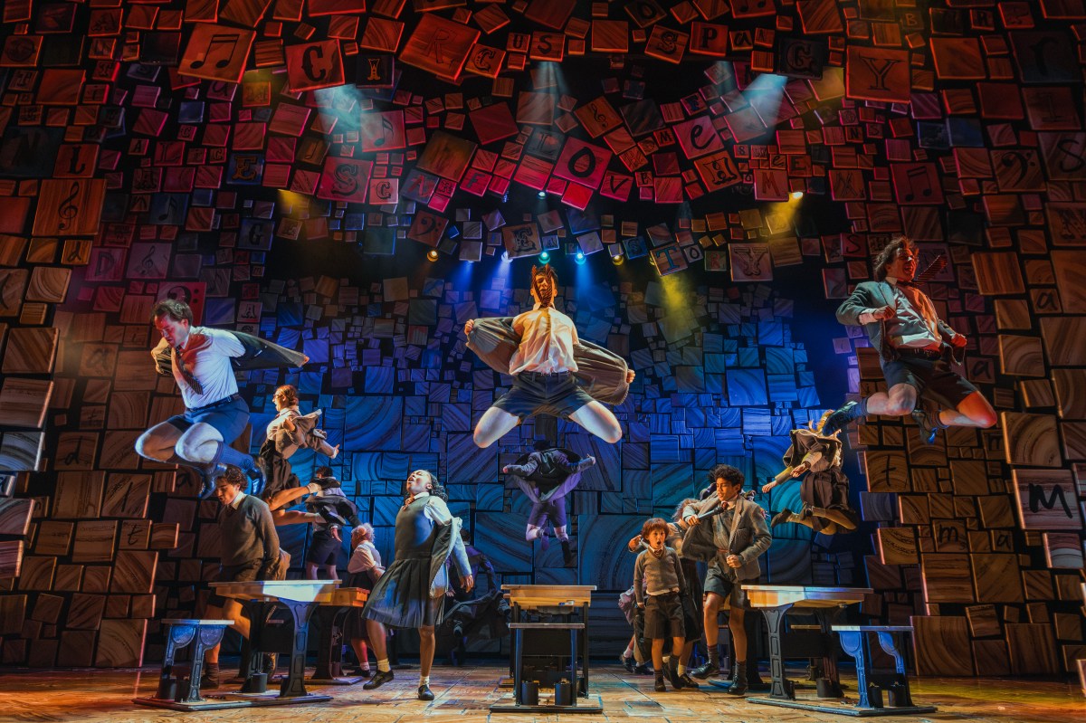 Matilda The Musical Int. Tour, 2023. Photo: Hanan Assor.