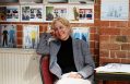 Director Sarah Goodes in the Break of Day rehearsal room. Photo: Simon Fazio.