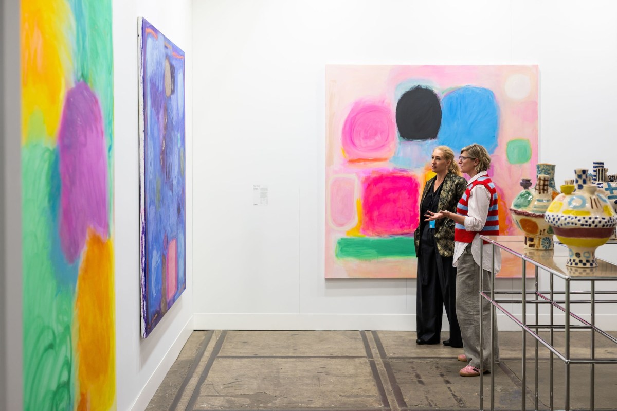 Installation view Angela Brenan, The Commercial, 2025 Sydney Contemporary. Photo: Wes Nel Photography.