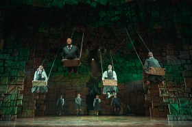 Matilda the Musical returns in 2027. Pictured: Matilda Int. Tour 2023. Photo: Hanan Assor.