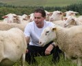 Australian choreographer and former sheep farmer, Lewis Major enjoys a moment of calm in Scotland's Pentland Hills. Photo: Jane Hobson.