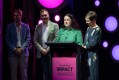 Arts on Tour accept the Wendy Blacklock Industry Legend Award. Photo: Alex Sibbison.