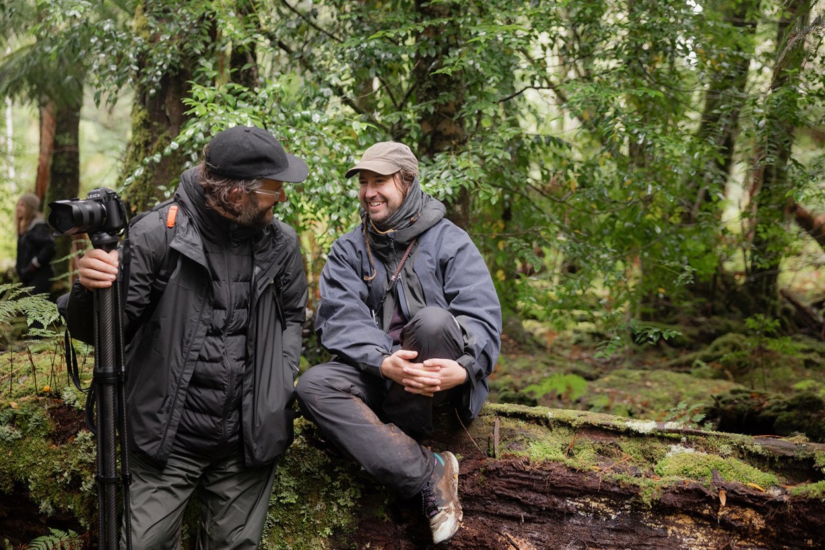 David Booth and Kristoffer Paulsen in Tarkayna. Photo: Rosie Hastie.