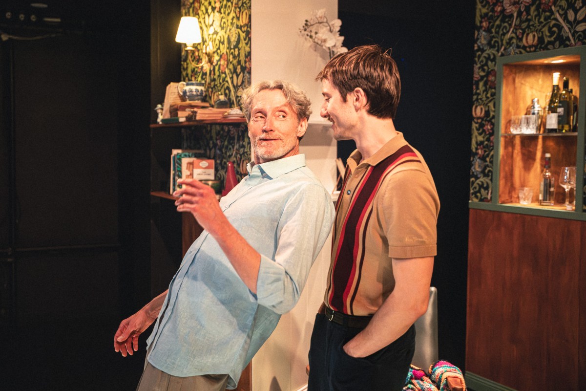 Dion Mills and William Lonsdale in Luke. Photo: Cameron Grant / Parenthesy.