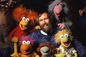 Jim Henson with the Fraggle Five from Fraggle Rock. Photo: The Jim Henson Company.