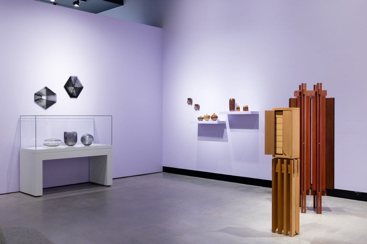 Installation view, UNLEASHED+, HOTA Home of the Arts in partnership with Artisan. Photo: J Ruckli.