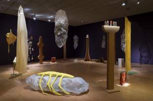 Australian artist Mikala Dwyer’s The Divisions, Subtractions and Additions: Séance for the Spiderworms, 2026. Installation view, 2026 Lyon Biennale of Contemporary Art. Photo: Blandine Soulage. Courtesy: the artist, 1301SW, Roslyn Oxley9 Gallery and ADAGP.