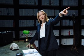 Jodie Comer in Prima Facie. Image: NT Live.