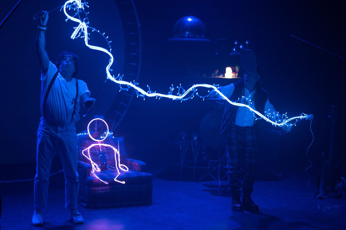 The Girl Who Glows, created by Zeeko and Jo Turner, is touring NSW in 2027 with the support of Create NSW. Photo: Supplied.