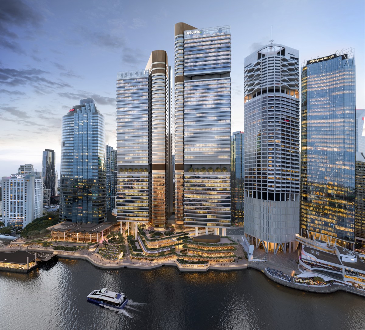 Waterfront Brisbane. Image: Dexus.