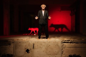 Zane Saunders, Preface, 2026. Performance installation, PUNQ 2026, Old NSW Bank Building, Gurambilbarra/Townsville. Photo: Tszar. Courtesy: the artist.